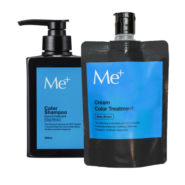 毛髪診断士が考案】無添加白髪染めトリートメント Me+ ミープラス